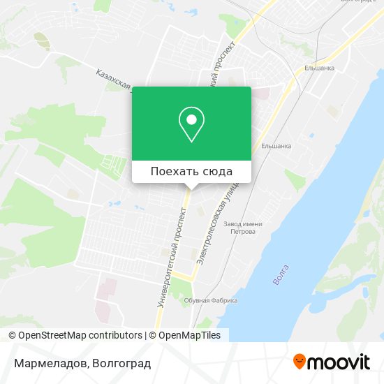 Карта Мармеладов