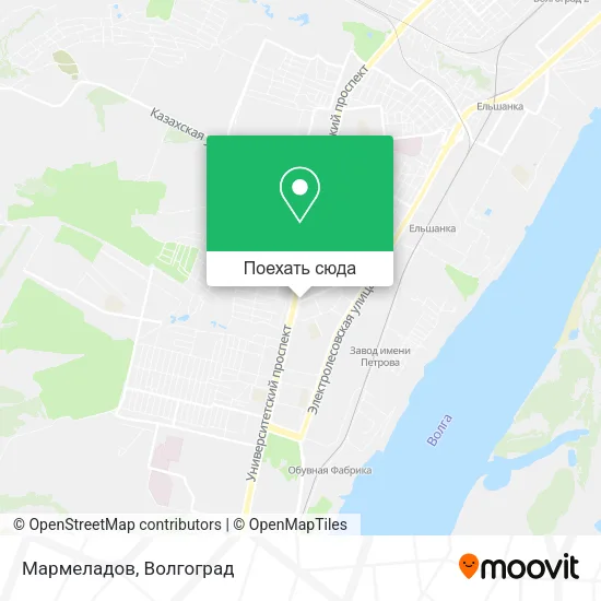 Карта Мармеладов
