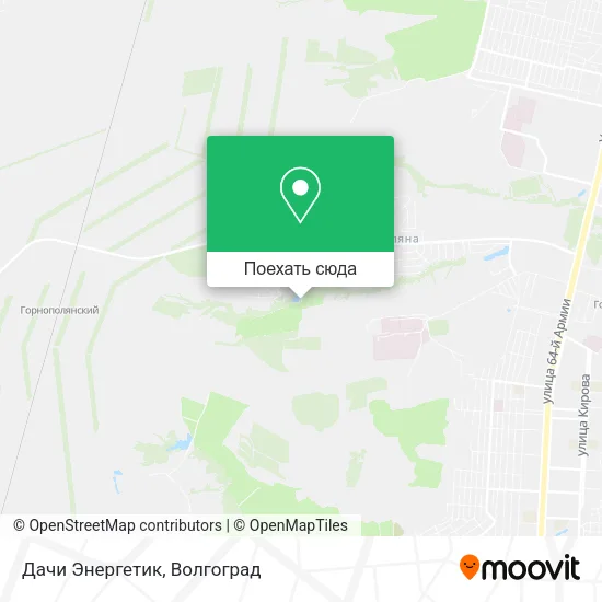 Карта Дачи Энергетик