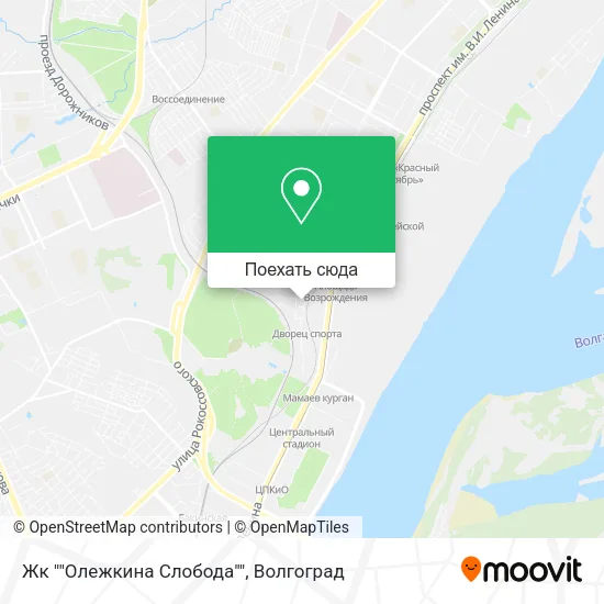 Карта Жк ""Олежкина Слобода""