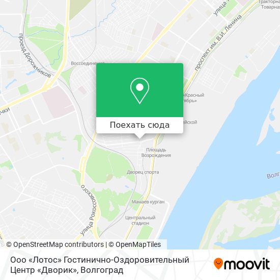 Карта Ооо «Лотос» Гостинично-Оздоровительный Центр «Дворик»