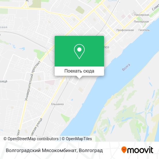 Карта Волгоградский Мясокомбинат