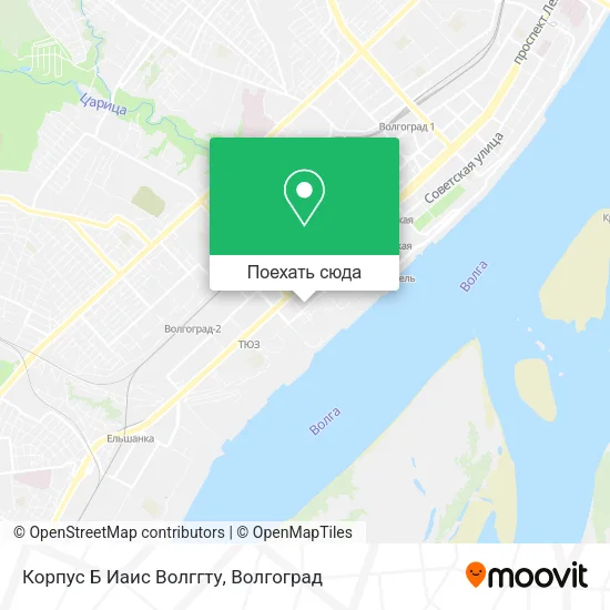 Карта Корпус Б Иаис Волггту