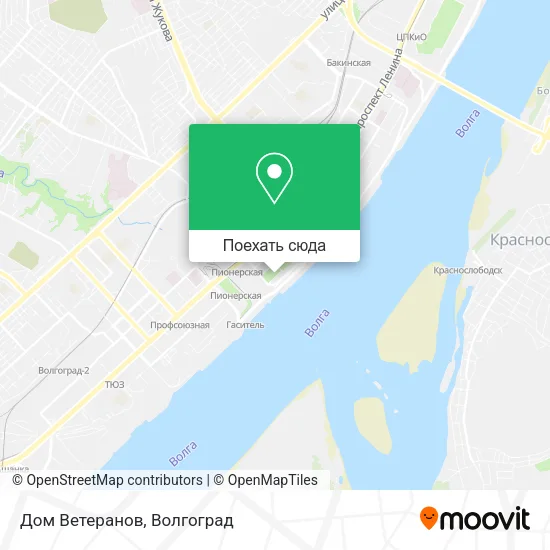 Карта Дом Ветеранов