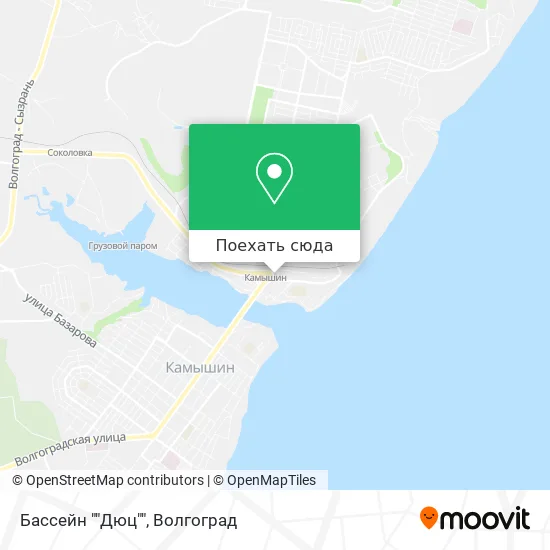 Карта Бассейн ""Дюц""