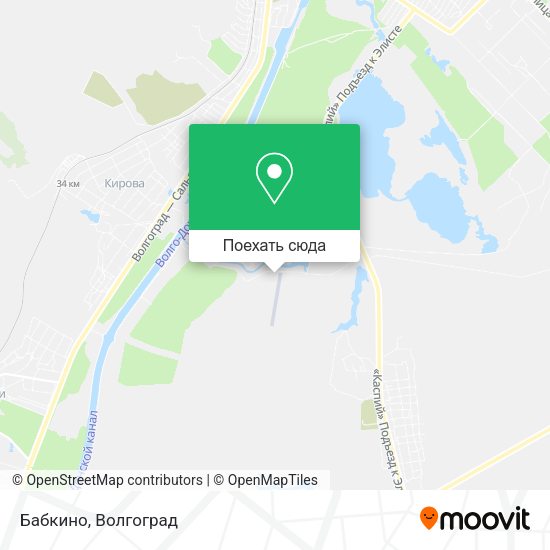 Карта Бабкино