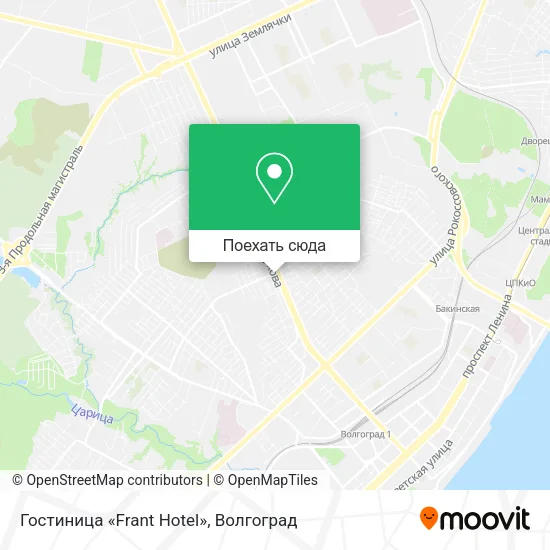 Карта Гостиница «Frant Hotel»