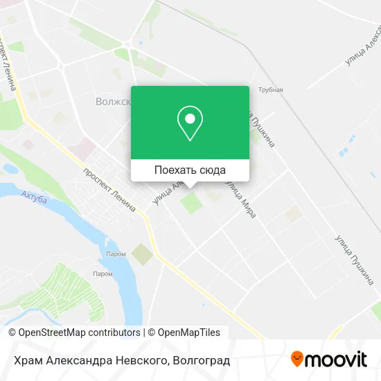 Карта Храм Александра Невского