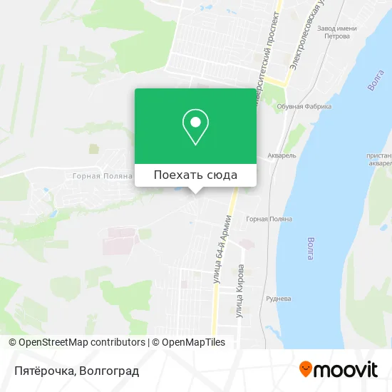 Карта Пятёрочка