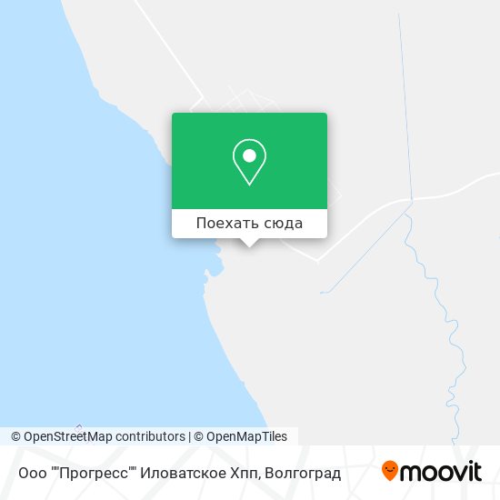 Карта Ооо ""Прогресс"" Иловатское Хпп