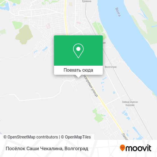 Карта Посёлок Саши Чекалина