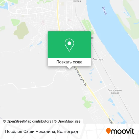 Карта Посёлок Саши Чекалина