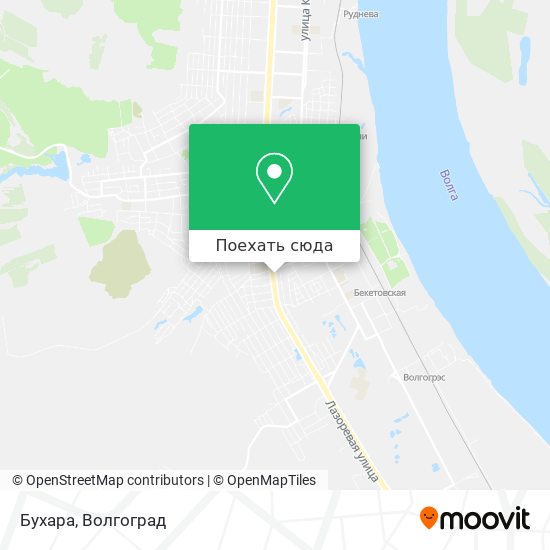 Карта Бухара