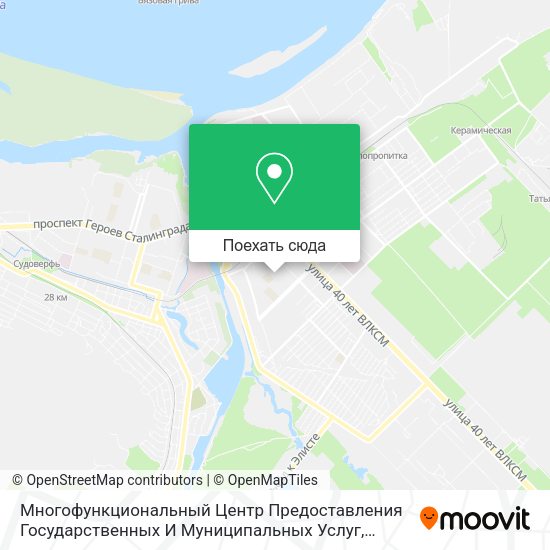 Карта Многофункциональный Центр Предоставления Государственных И Муниципальных Услуг