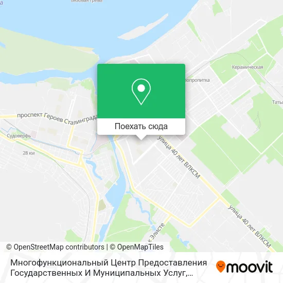 Карта Многофункциональный Центр Предоставления Государственных И Муниципальных Услуг