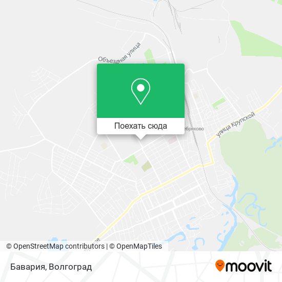 Карта Бавария