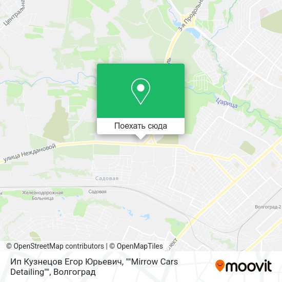 Карта Ип Кузнецов Егор Юрьевич, ""Mirrow Cars Detailing""