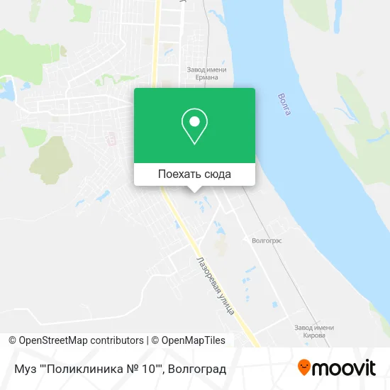 Карта Муз ""Поликлиника № 10""
