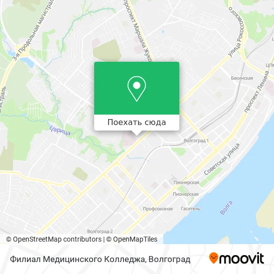 Карта Филиал Медицинского Колледжа