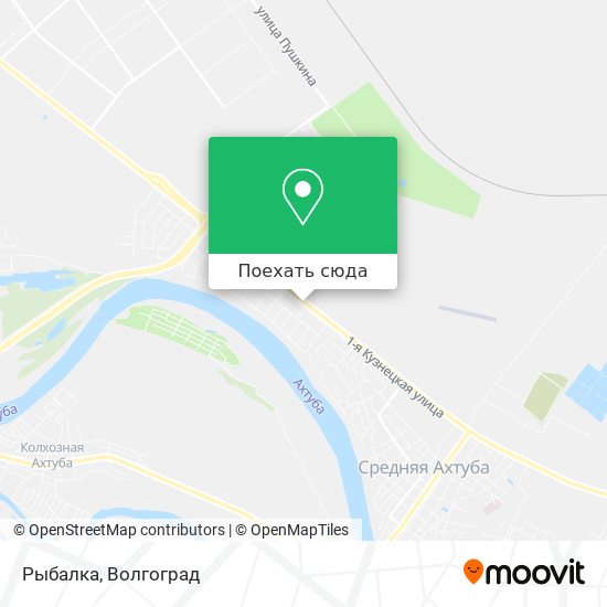 Карта Рыбалка