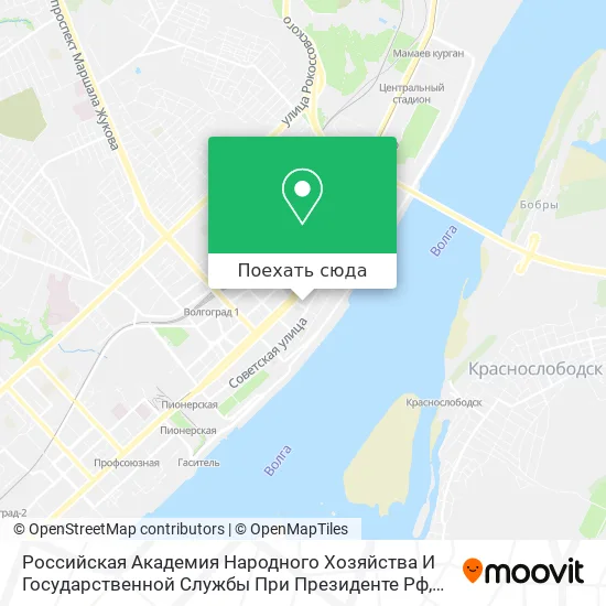 Карта Российская Академия Народного Хозяйства И Государственной Службы При Президенте Рф