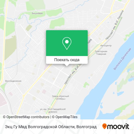 Карта Экц Гу Мвд Волгоградской Области