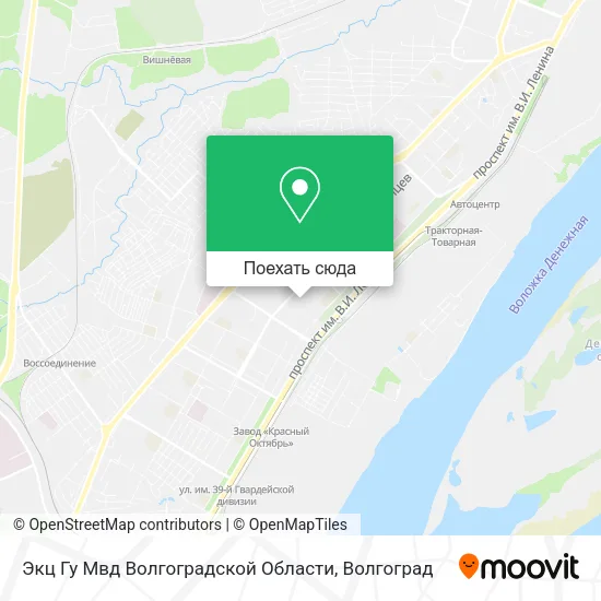 Карта Экц Гу Мвд Волгоградской Области