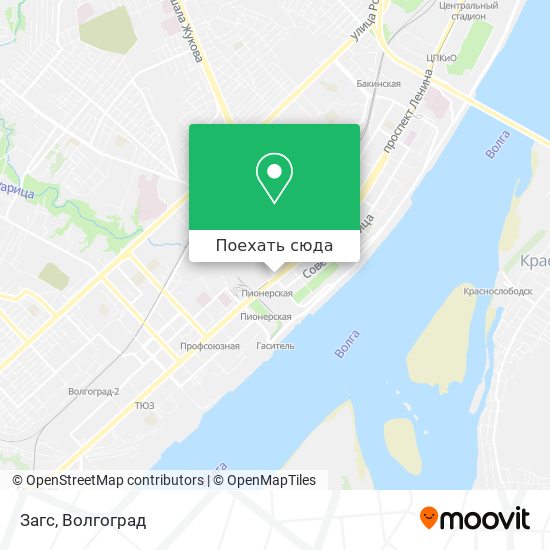 Карта Загс