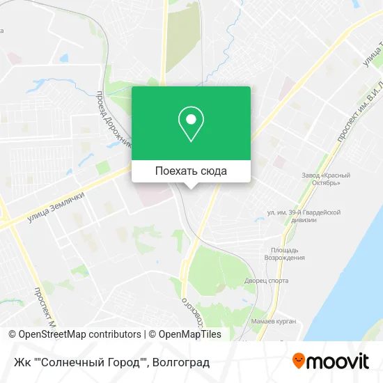 Карта Жк ""Солнечный Город""