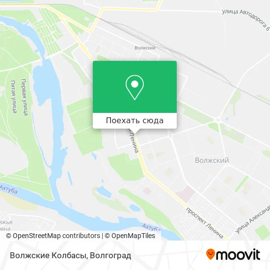 Карта Волжские Колбасы