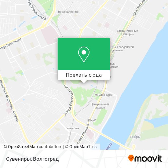 Карта Сувениры