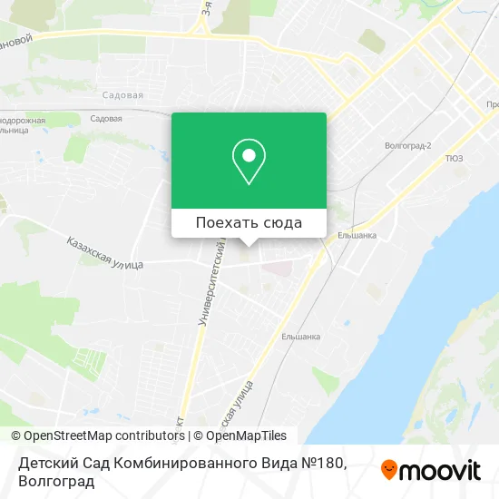 Карта Детский Сад Комбинированного Вида №180