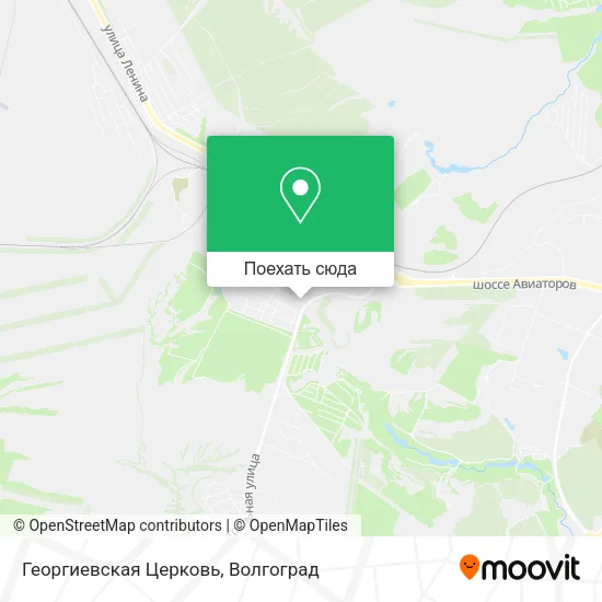 Карта Георгиевская Церковь