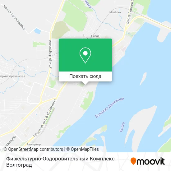 Карта Физкультурно-Оздоровительный Комплекс