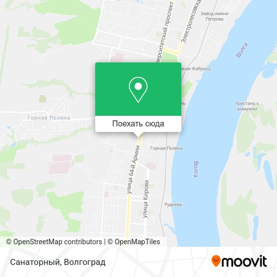 Карта Санаторный