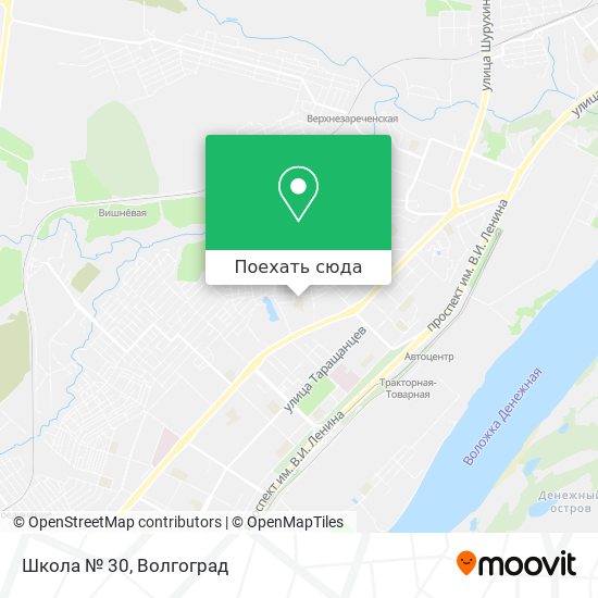 Карта Школа № 30