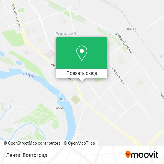 Карта Лента