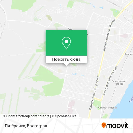 Карта Пятёрочка