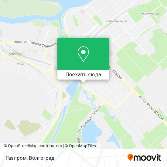 Карта Газпром