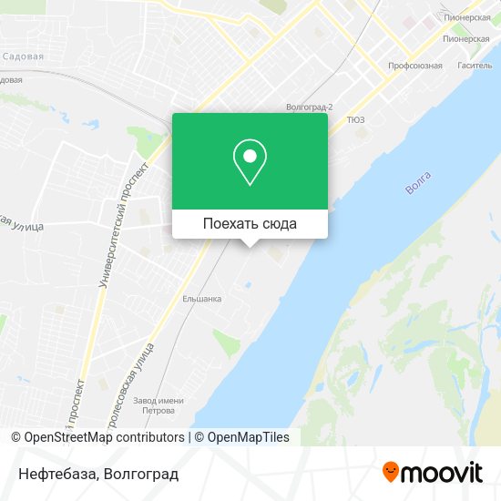 Карта Нефтебаза