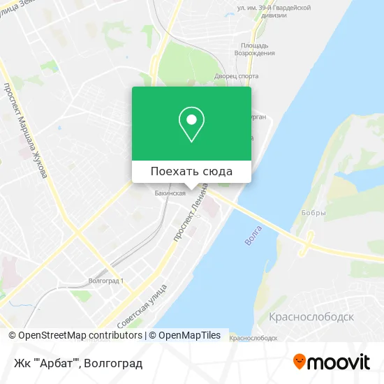 Карта Жк ""Арбат""