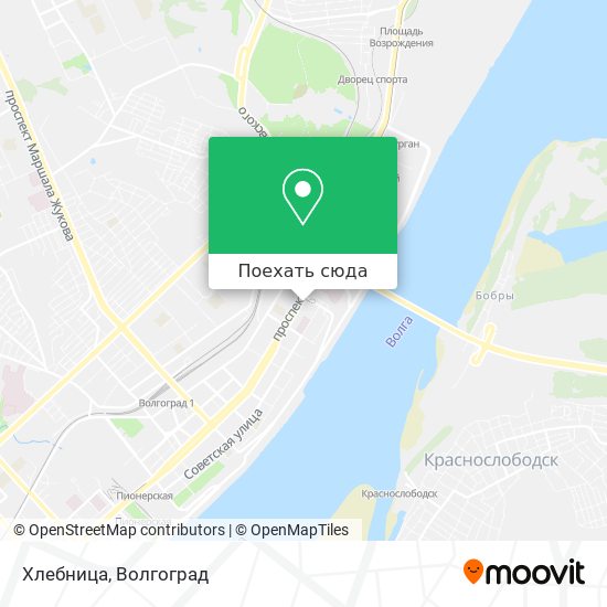 Карта Хлебница