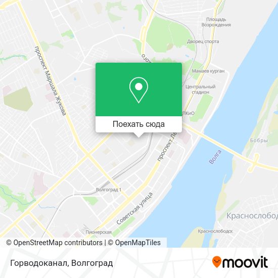 Карта Горводоканал