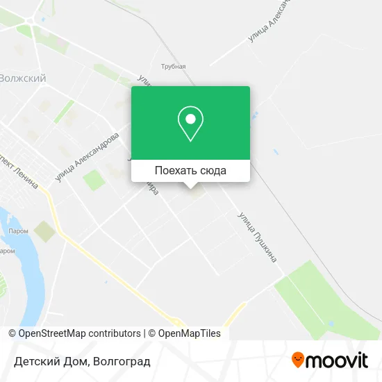 Карта Детский Дом