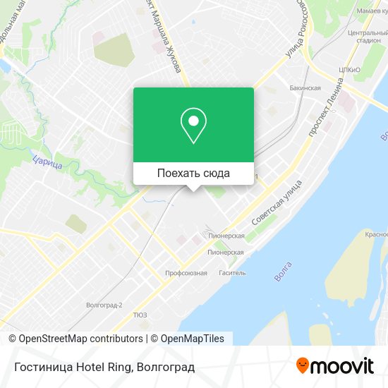 Карта Гостиница Hotel Ring