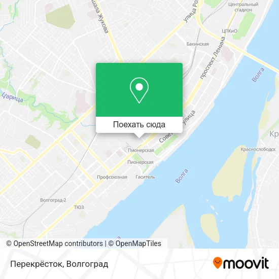 Карта Перекрёсток