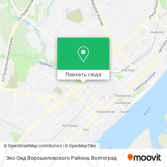 Карта Эко Овд Ворошиловского Района