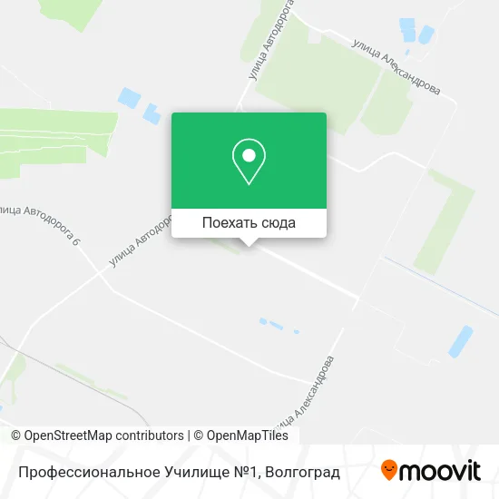 Карта Профессиональное Училище №1