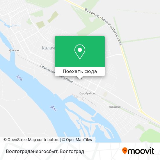 Карта Волгоградэнергосбыт
