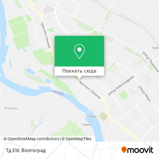 Карта Тд Elit